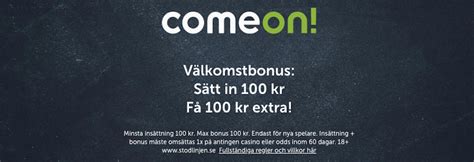 bonuskod comeon|ComeOn Bonuskod .